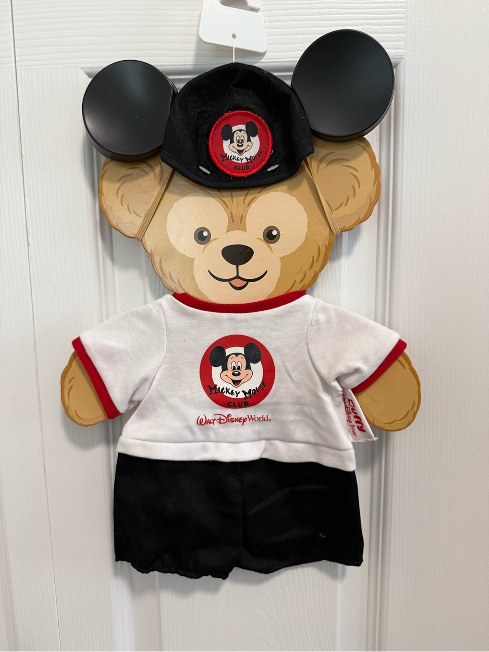 Disney Mickey Mouse Club Duffy Bear Costume - Black, White, Red
